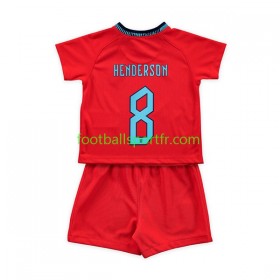Tenue Angleterre Henderson 8 Enfant Exterieur World Cup 2022 Maillot de Foot